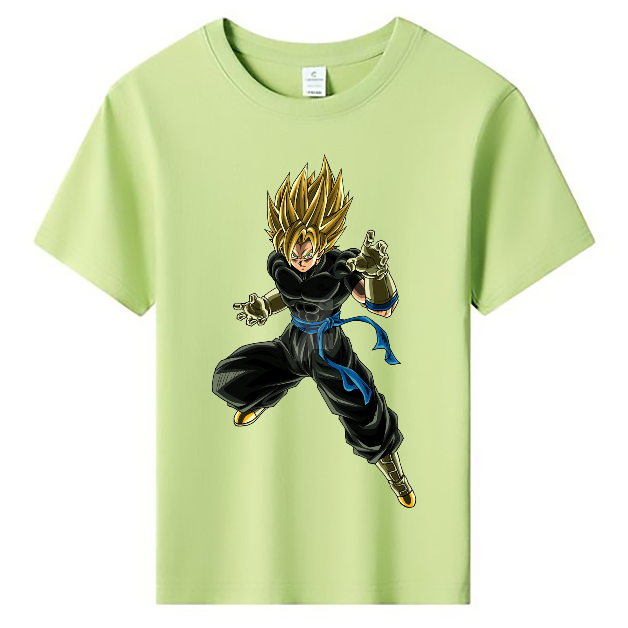（画像用） ドラゴンボール ベジット DRAGON BALL Vegetto 綿100％キッズTシャツ（フロントプリント）